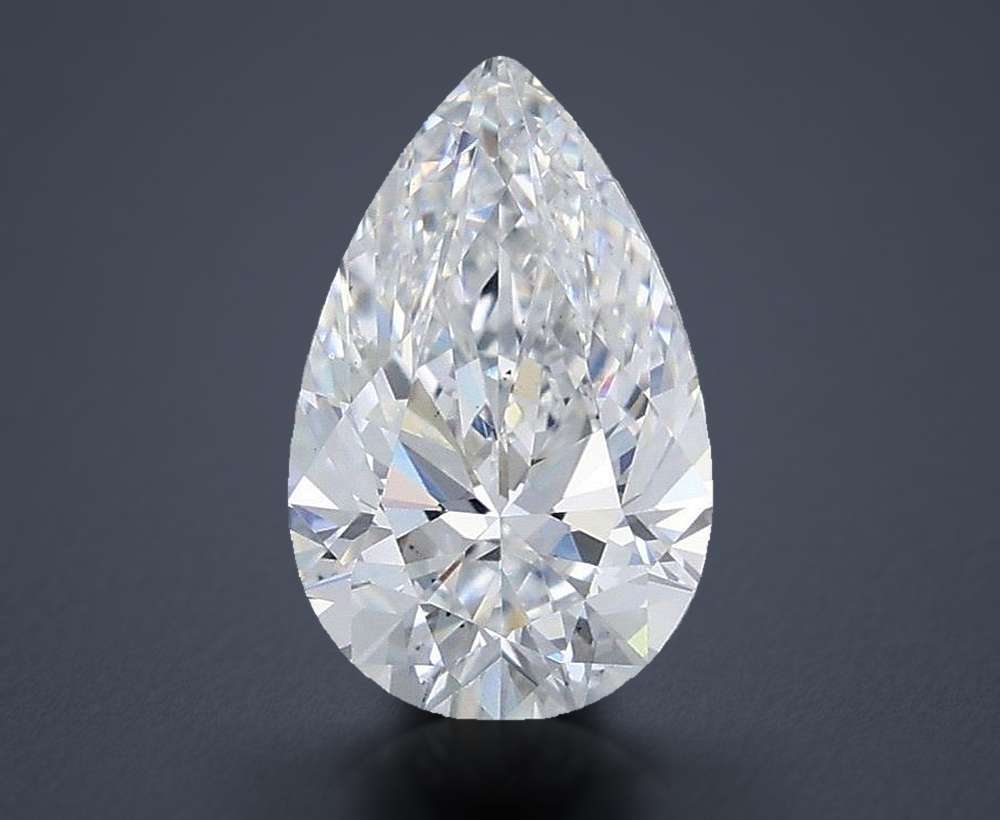 1.52 Carat Pear Lab Diamond