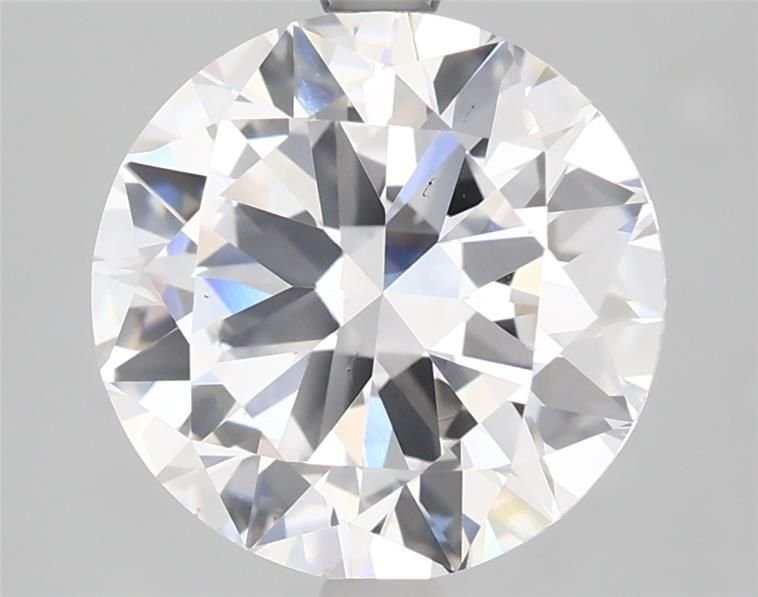 3.49ct D VS2 Very Good Cut Round Lab Grown Diamond