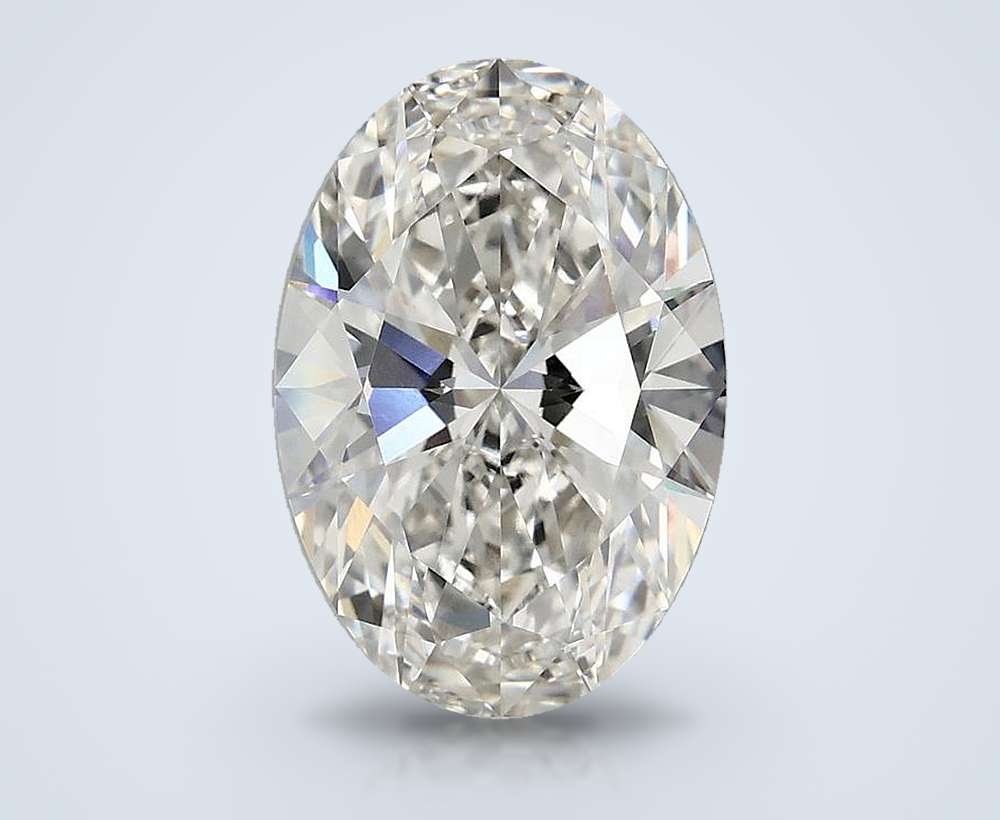 3.86 Carat Oval Lab Diamond