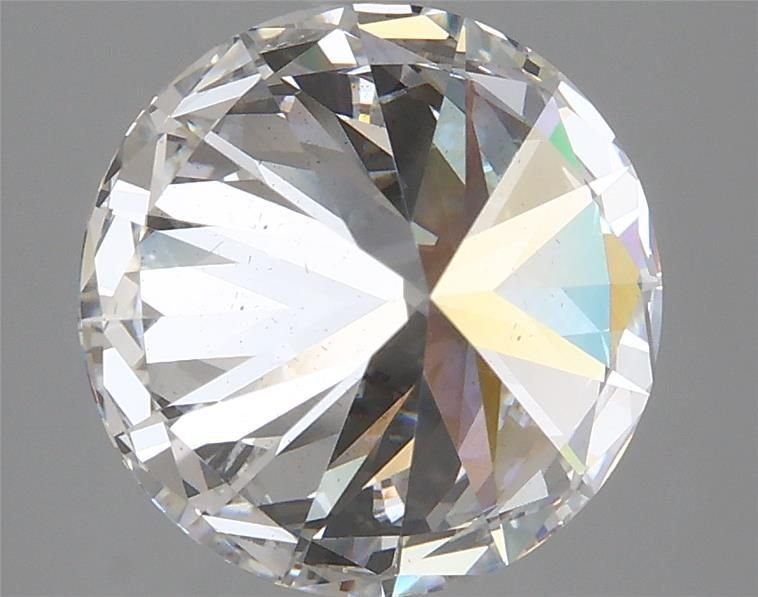 3.85ct F SI2 Rare Carat Ideal Cut Round Lab Grown Diamond