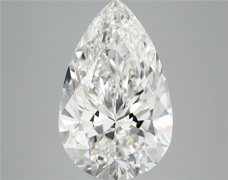 6.41 Carat Pear Lab Diamond