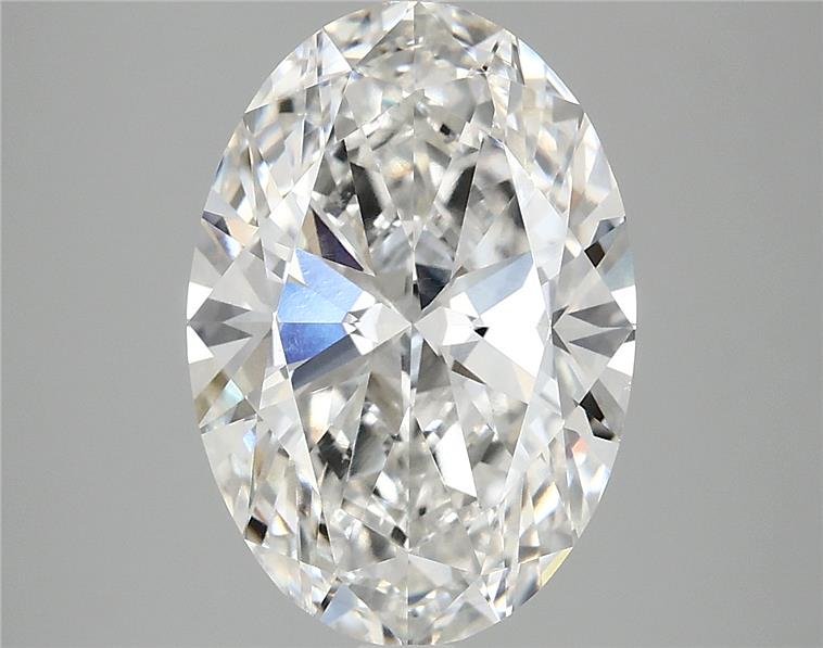3.95 Carat Oval Lab Diamond