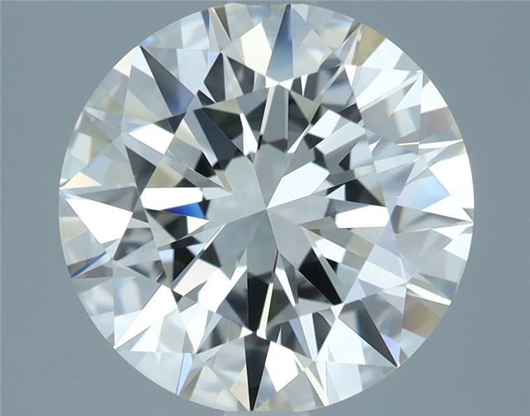 2.64ct J IF Excellent Cut Round Diamond