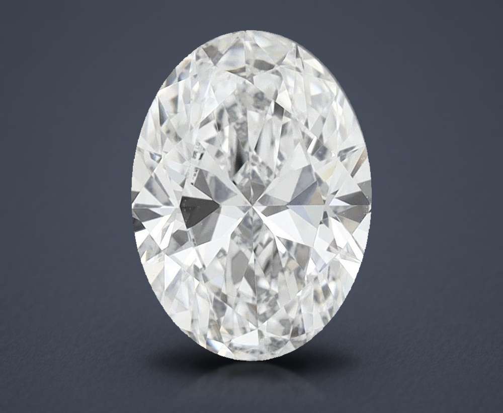 1.00 Carat Oval Lab Diamond