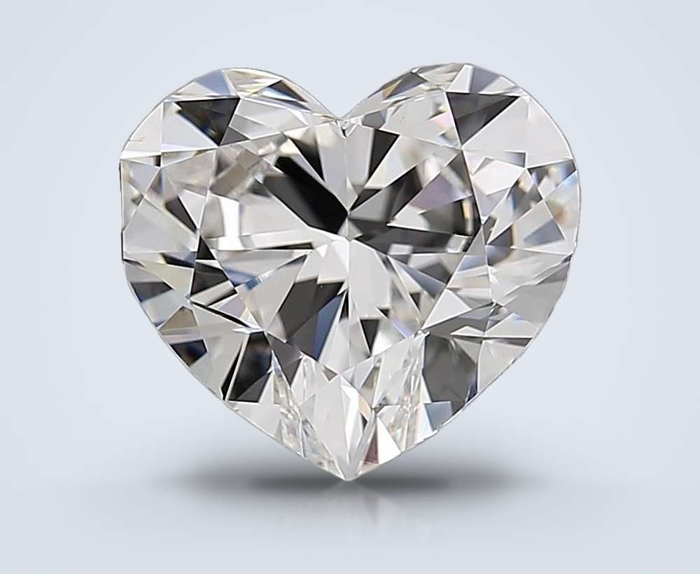 4.00 Carat Heart Natural Diamond