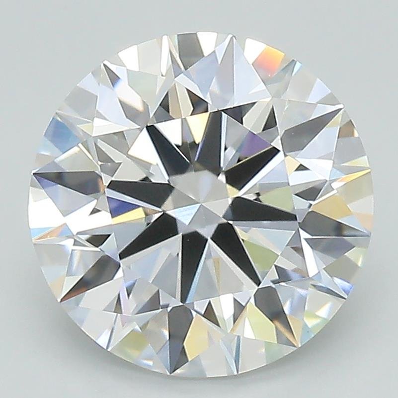 3.49ct D VS1 Rare Carat Ideal Cut Round Lab Grown Diamond