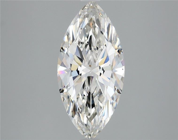 2.32ct G VS2 Rare Carat Ideal Cut Marquise Lab Grown Diamond