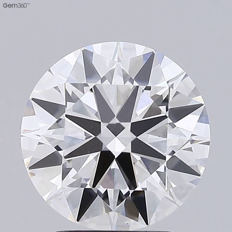 3.45 Carat Round Lab Diamond