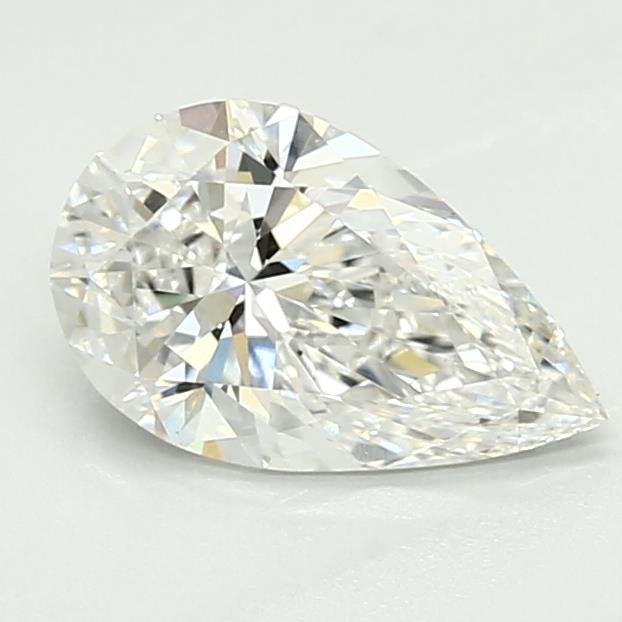 1.19ct E VS1 Rare Carat Ideal Cut Pear Lab Grown Diamond