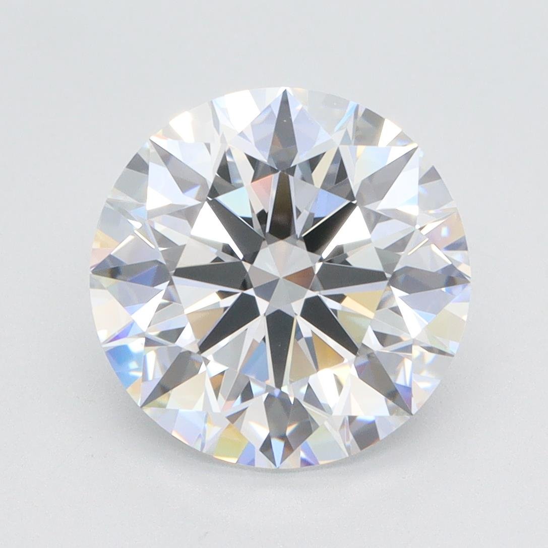 3.61ct D VVS2 Rare Carat Ideal Cut Round Lab Grown Diamond