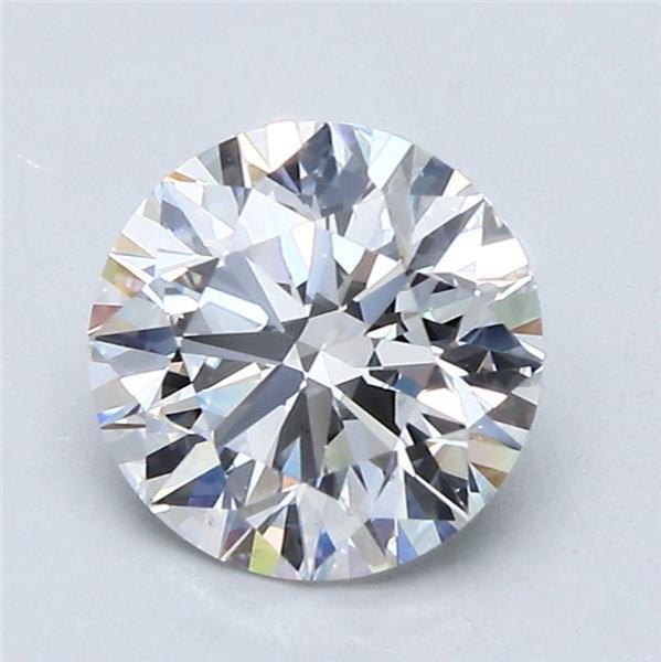 1.73ct F VS2 Rare Carat Ideal Cut Round Diamond