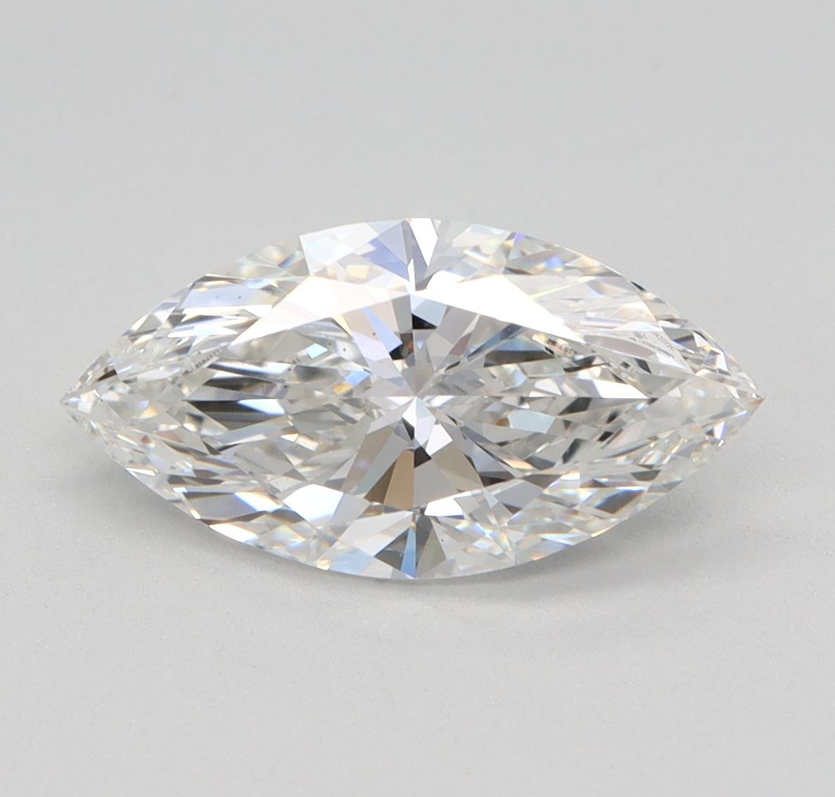 1.51ct F VS1 Rare Carat Ideal Cut Marquise Lab Grown Diamond