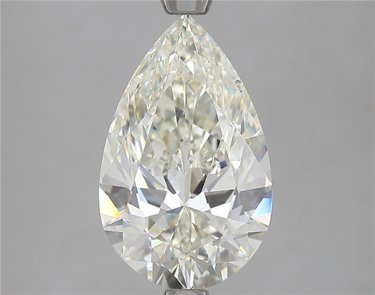 3.03ct I VS2 Rare Carat Ideal Cut Pear Diamond