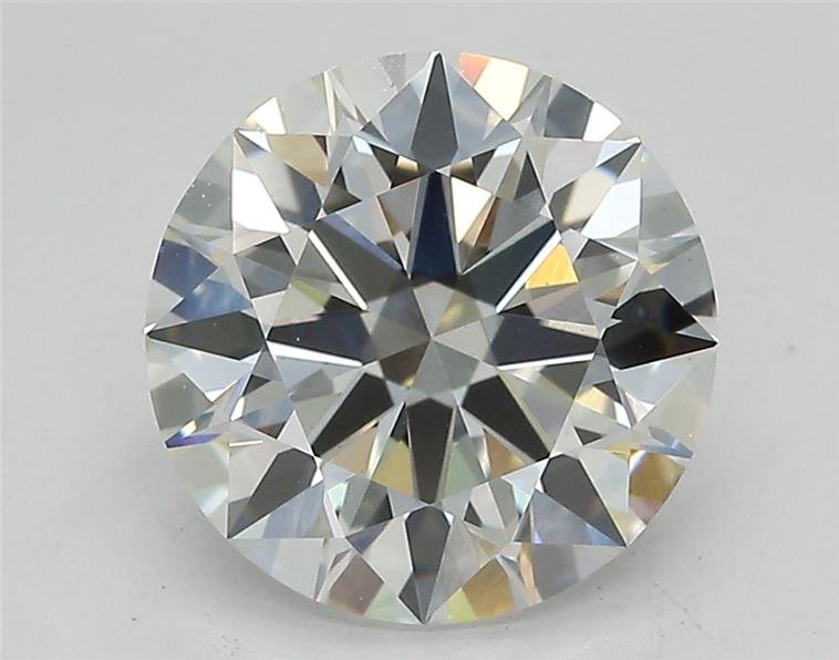 2.55ct F VS1 Rare Carat Ideal Cut Round Lab Grown Diamond