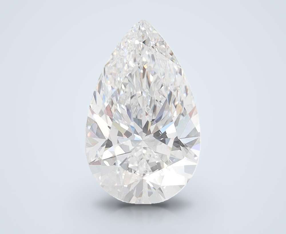 1.37 Carat Pear Lab Diamond