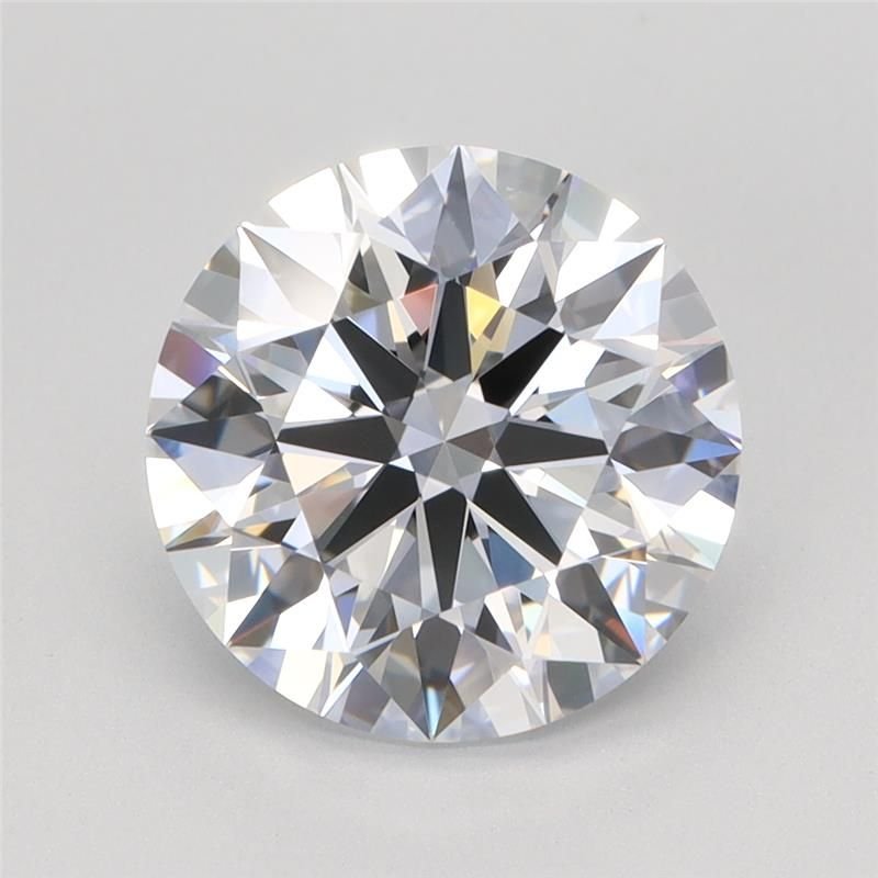 3.05ct D VVS2 Rare Carat Ideal Cut Round Lab Grown Diamond