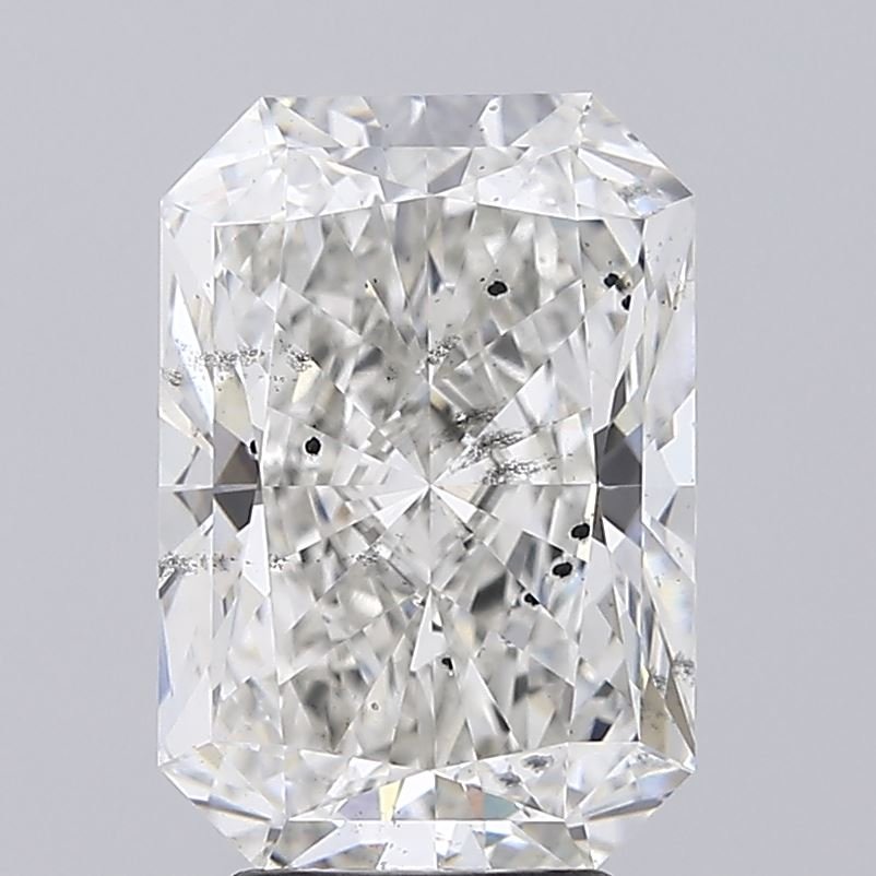 4.49ct H SI2 Rare Carat Ideal Cut Radiant Lab Grown Diamond