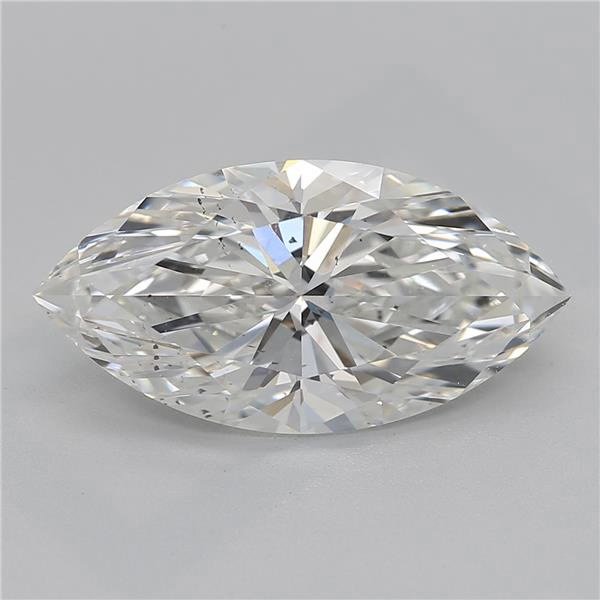 2.21ct H SI2 Rare Carat Ideal Cut Marquise Diamond