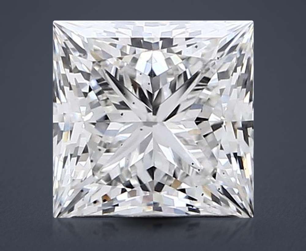 1.80 Carat Princess Lab Diamond