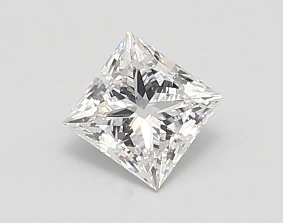 0.65ct D VVS1 Excellent Cut Princess Lab Grown Diamond