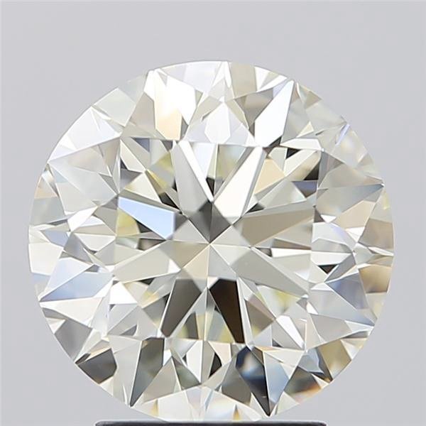 3.41ct K VS1 Excellent Cut Round Diamond