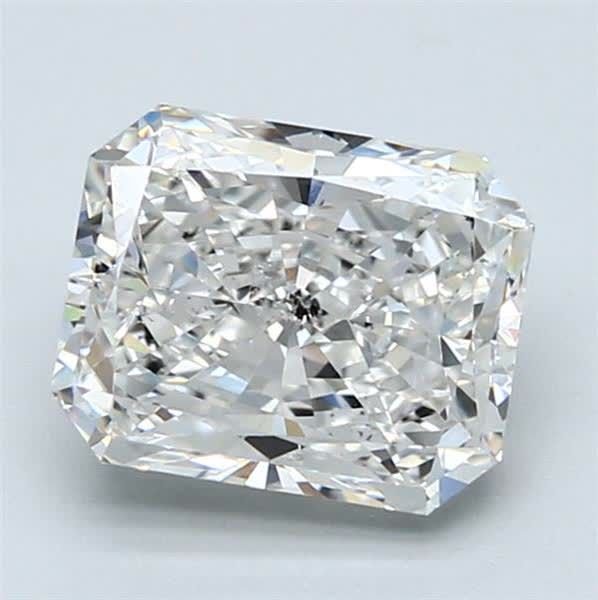 2.56ct G SI1 Very Good Cut Radiant Diamond