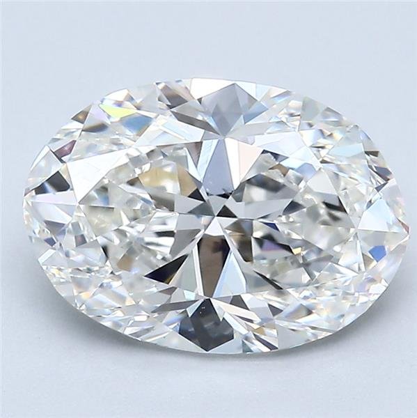 3.01ct H VS1 Very Good Cut Oval Diamond