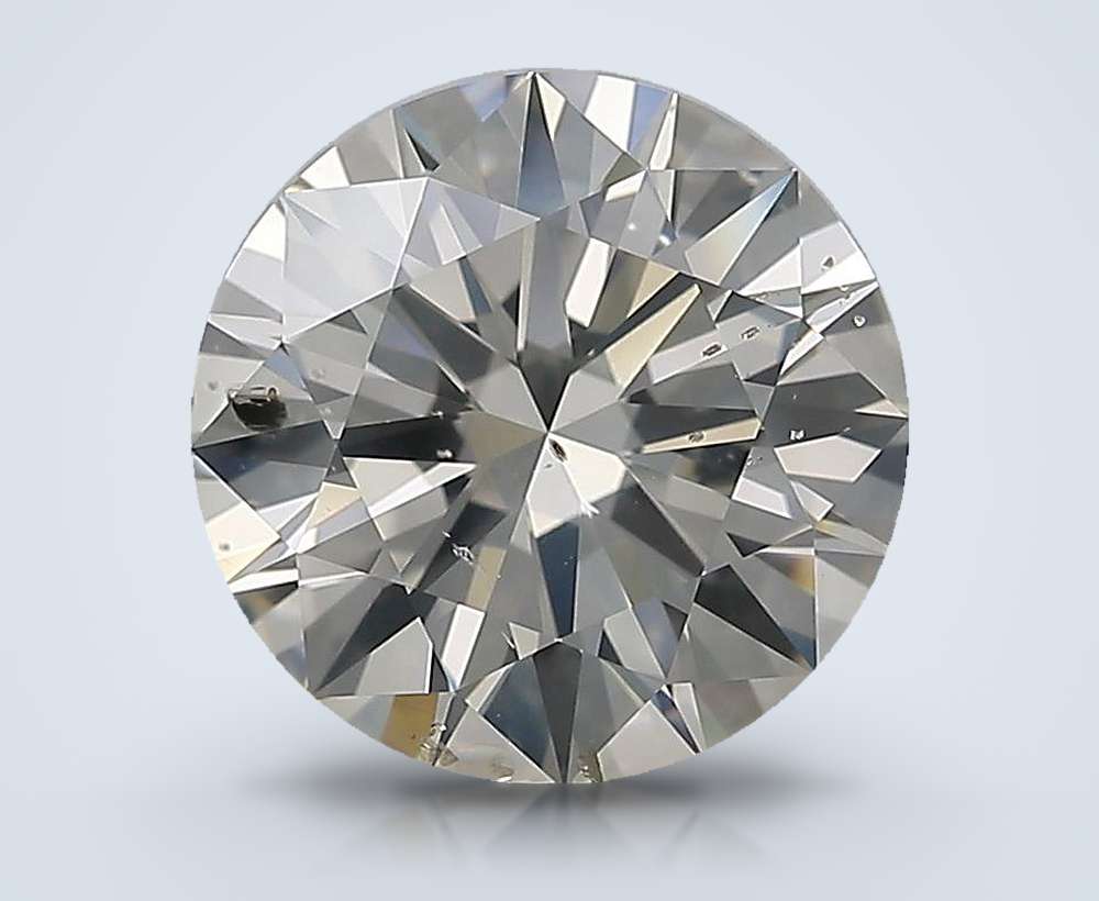 3.01 Carat Round Natural Diamond