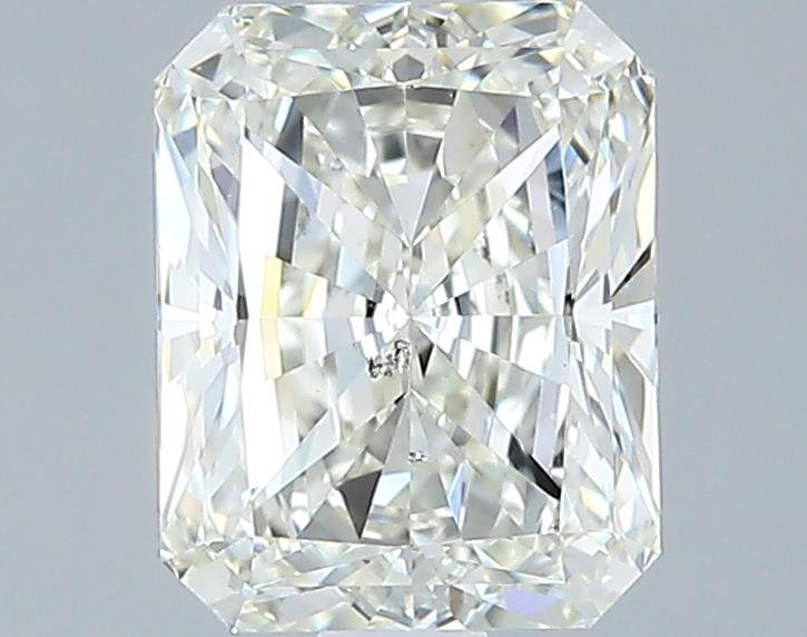 2.01ct K SI2 Rare Carat Ideal Cut Radiant Diamond