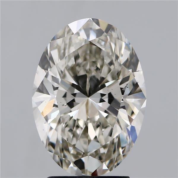 3.07ct I VS1 Very Good Cut Oval Lab Grown Diamond