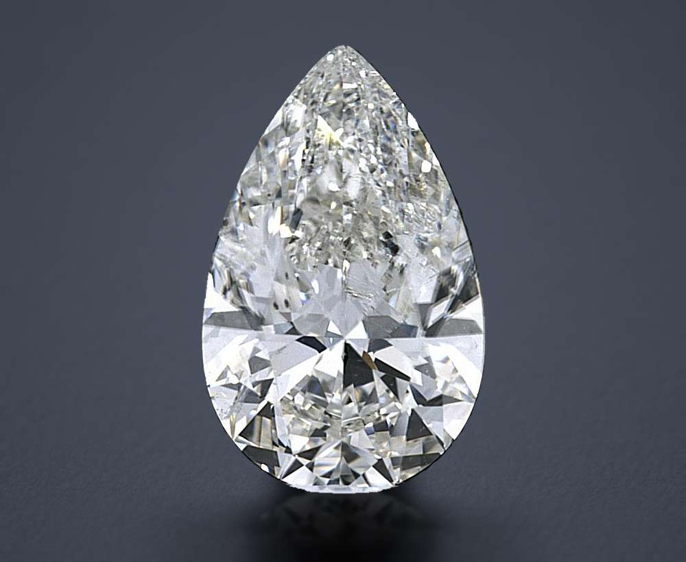 3.01 Carat Pear Natural Diamond