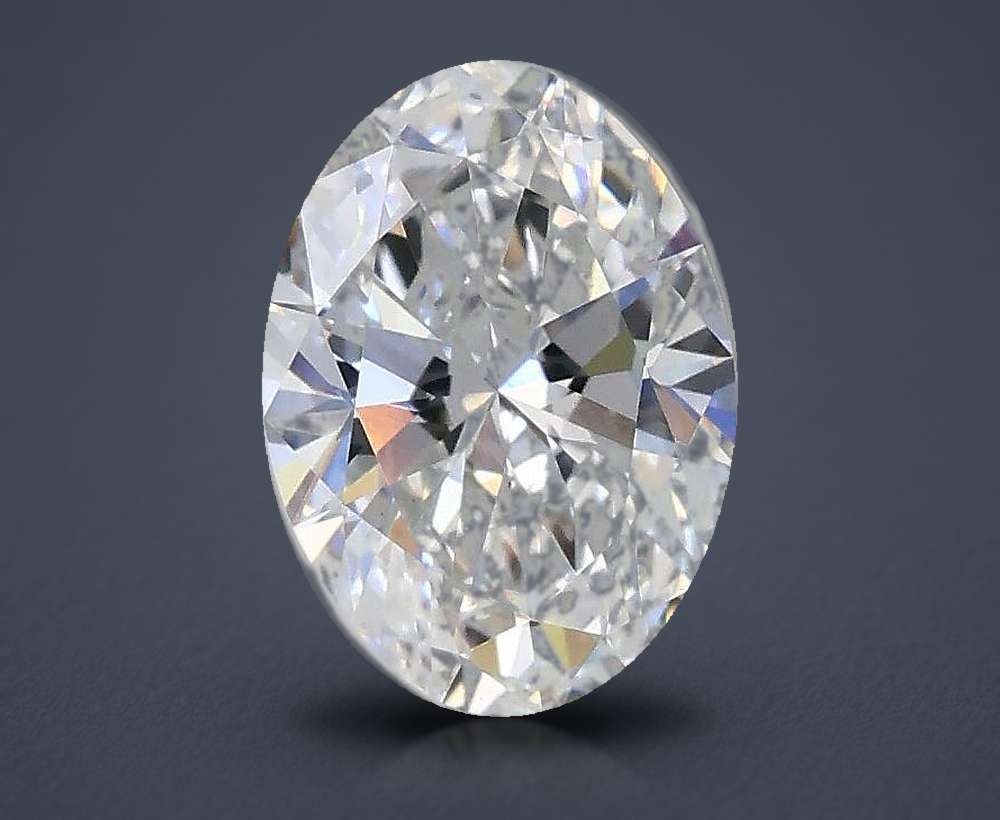 0.90 Carat Oval Lab Diamond