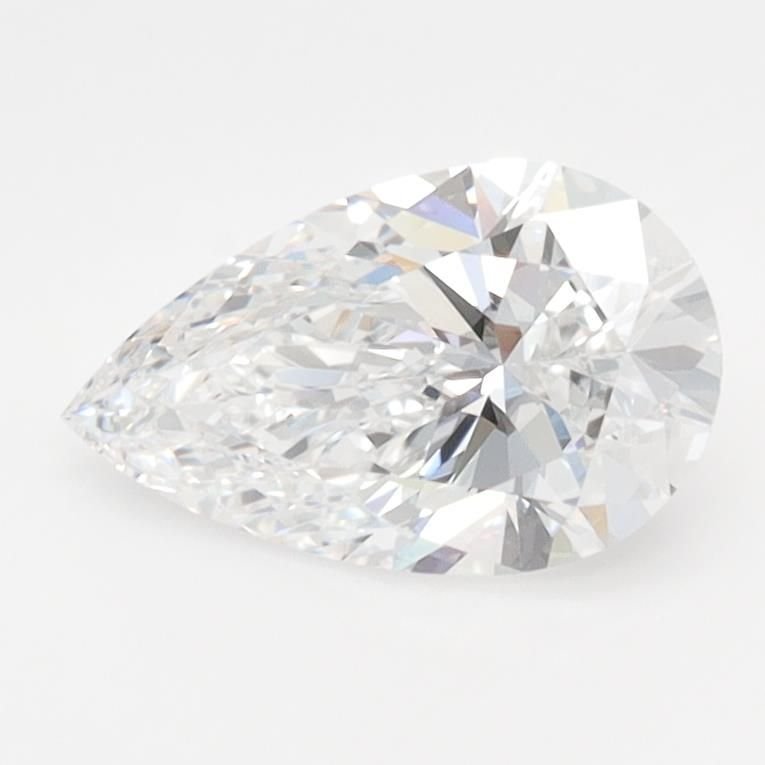 1.06ct D VVS1 Rare Carat Ideal Cut Pear Lab Grown Diamond