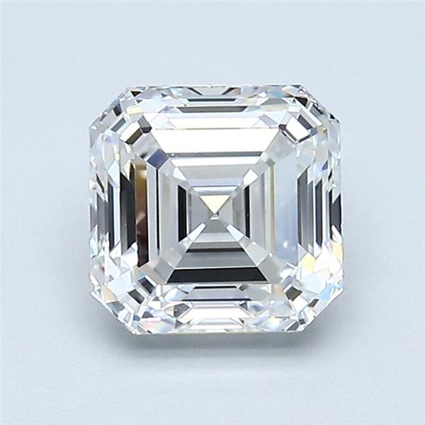 1.30ct D VVS2 Rare Carat Ideal Cut Asscher Diamond