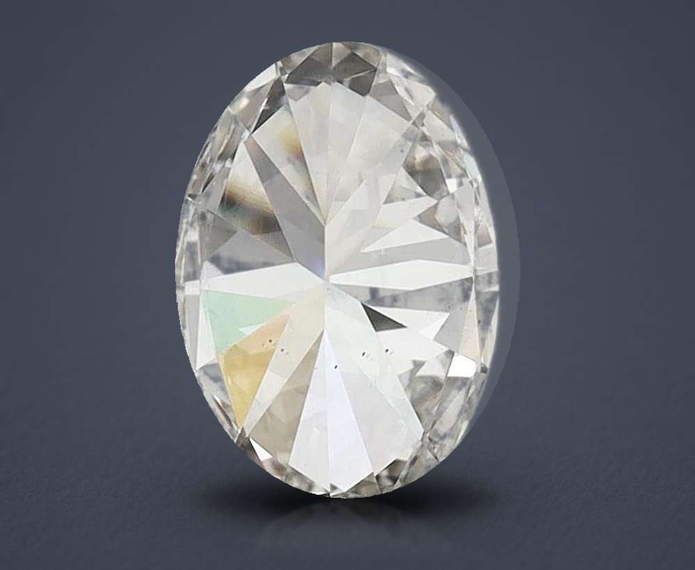 0.64 Carat Oval Lab Diamond