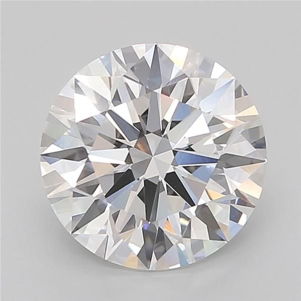 4.06ct E VVS2 Rare Carat Ideal Cut Round Lab Grown Diamond