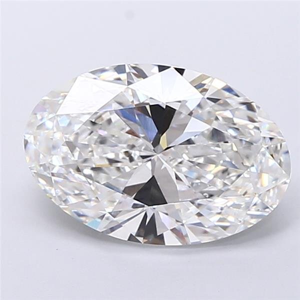 7.08ct E VS1 Rare Carat Ideal Cut Oval Lab Grown Diamond