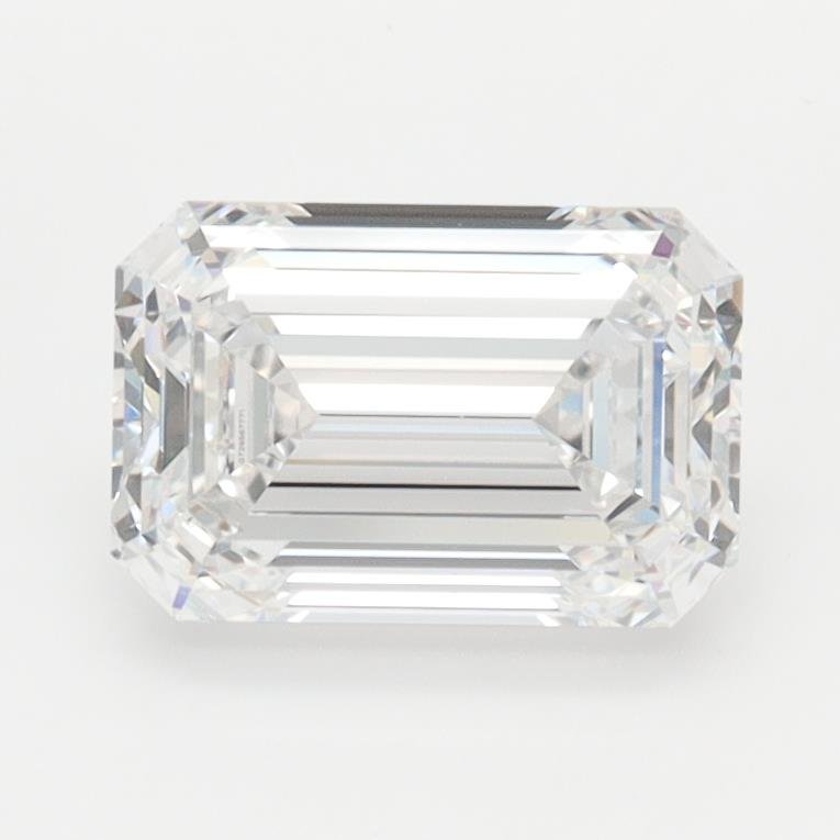 1.50ct E VS1 Rare Carat Ideal Cut Emerald Lab Grown Diamond