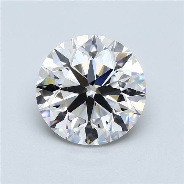 5.01ct F VS2 Very Good Cut Round Diamond