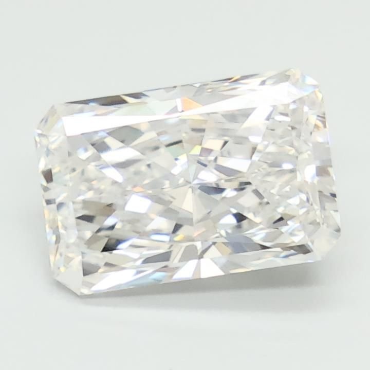 2.10ct D VS1 Rare Carat Ideal Cut Radiant Lab Grown Diamond