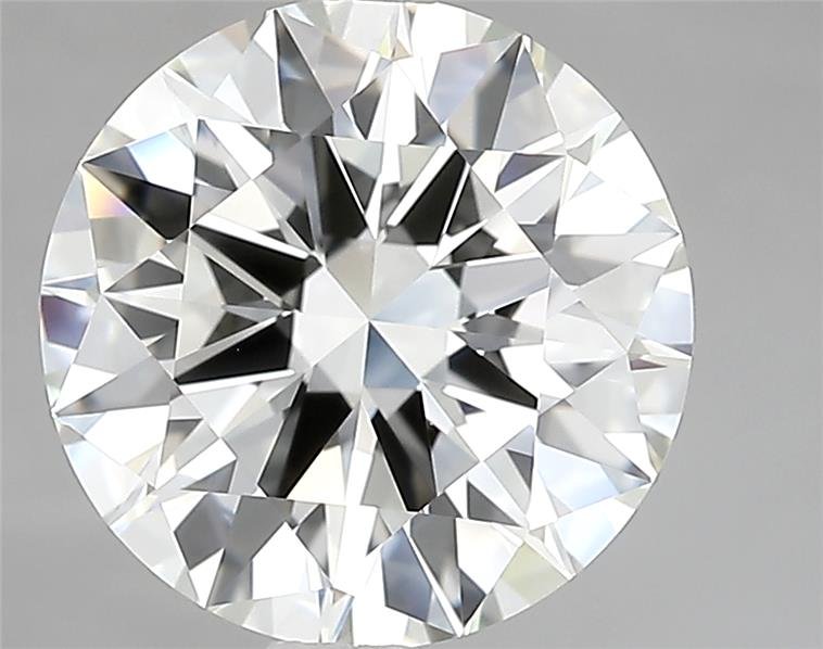 3.51ct I IF Rare Carat Ideal Cut Round Diamond