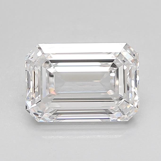 1.67ct D VVS1 Rare Carat Ideal Cut Emerald Lab Grown Diamond