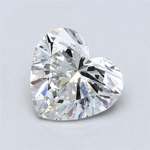 1.47ct E VS1 Rare Carat Ideal Cut Heart Lab Grown Diamond