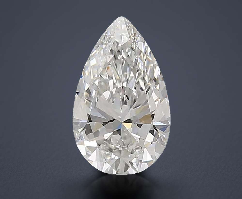 1.59 Carat Pear Lab Diamond