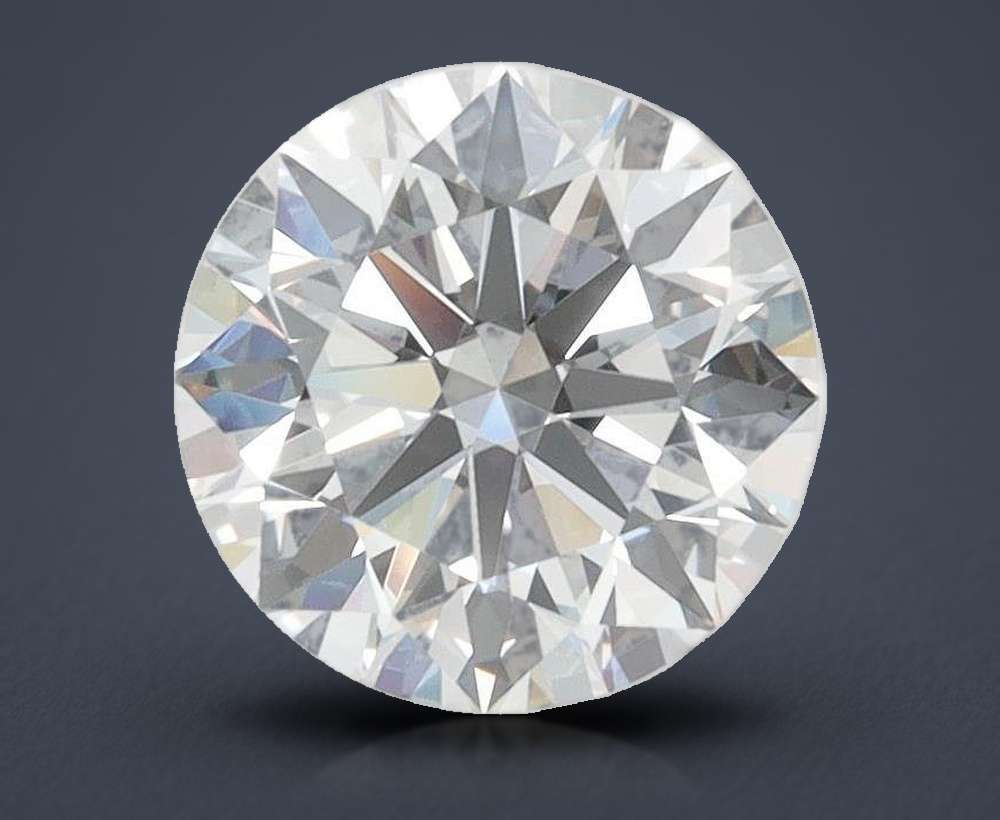 1.37 Carat Round Lab Diamond