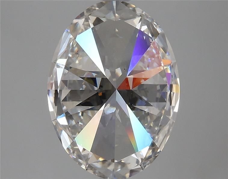 3.52ct H VS2 Rare Carat Ideal Cut Oval Lab Grown Diamond