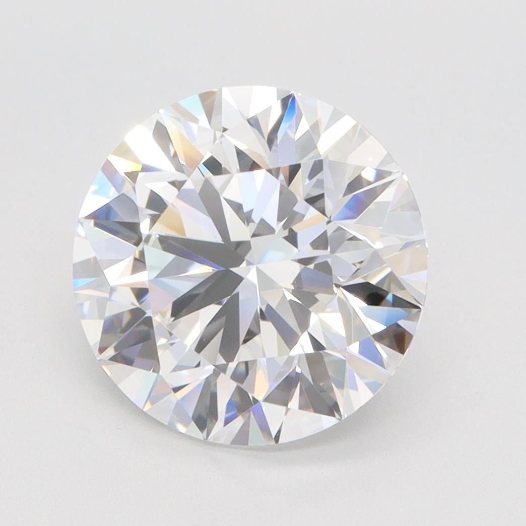 3.43ct F IF Rare Carat Ideal Cut Round Lab Grown Diamond