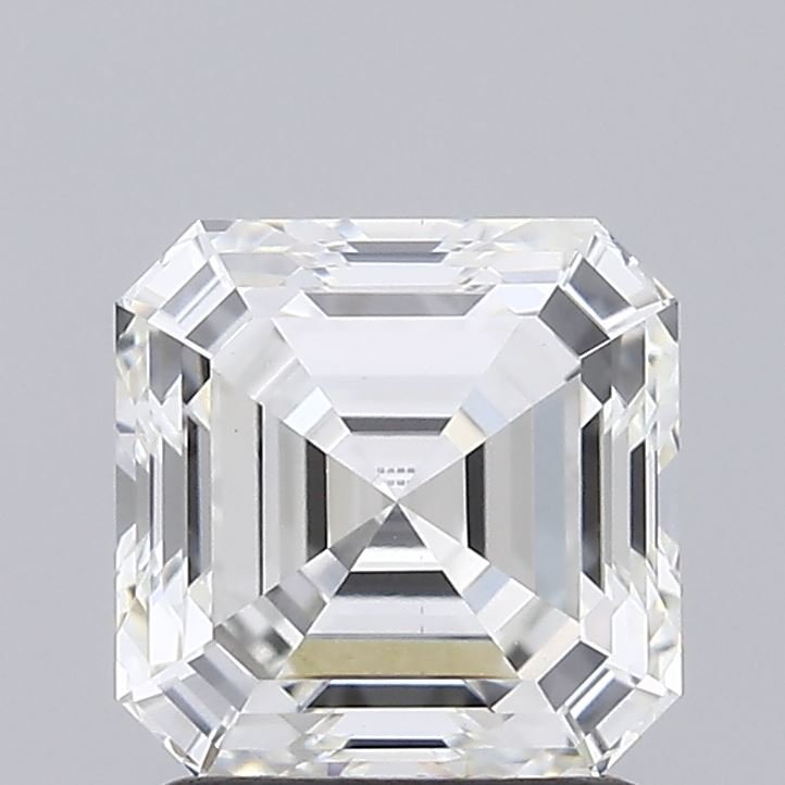 1.61ct F VS1 Rare Carat Ideal Cut Asscher Lab Grown Diamond