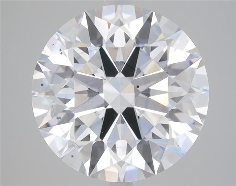 5.35ct F SI1 Rare Carat Ideal Cut Round Lab Grown Diamond