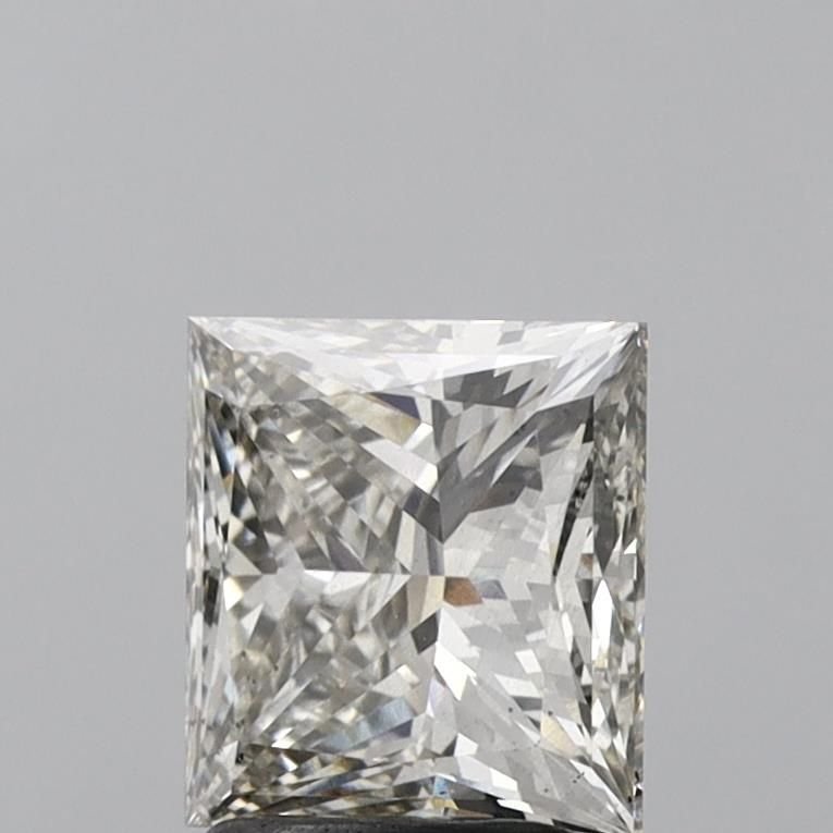 2.14ct I SI1 Rare Carat Ideal Cut Princess Lab Grown Diamond